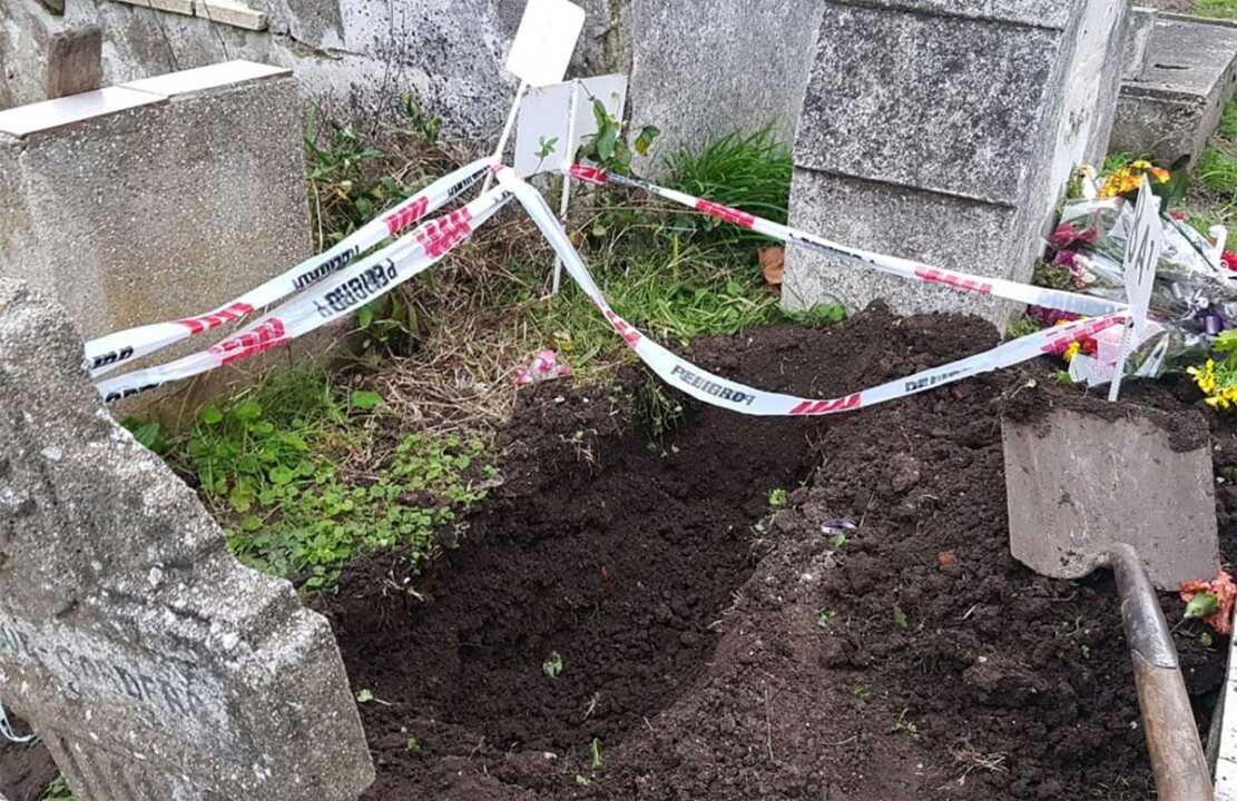 cementerio robo