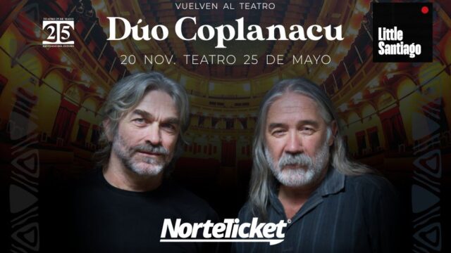 Duo Coplanacu en el teatro 25 de mayo