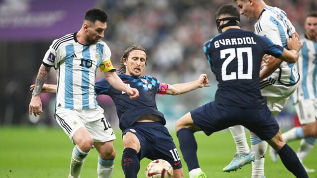 Modric: «Argentina fue un justo ganador, pero el árbitro fue un desastre»