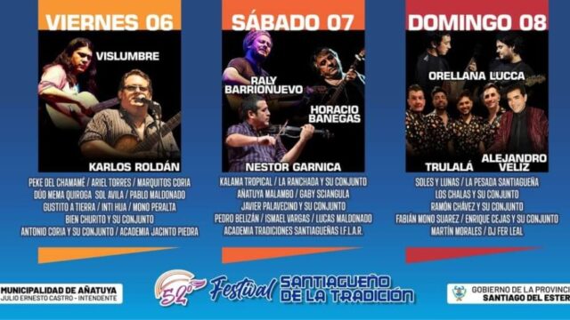 Se prepara el Festival Santiagueño de la Tradición en Añatuya